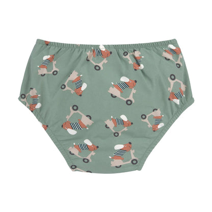 Lässig - Baby/Kinder Schwimmwindel Dackel grün