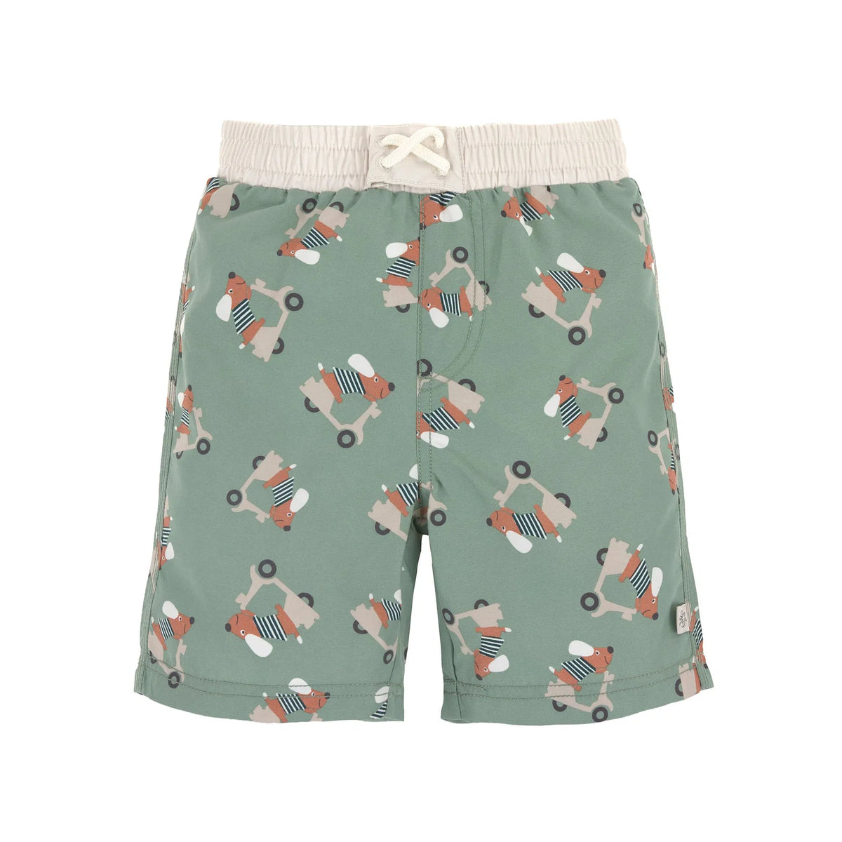 Lässig - Baby/Kinder Badehose Dackel grün