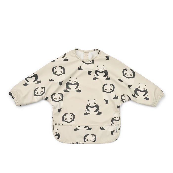Liewood - Lätzchen mit Ärmeln Panda/Sandy