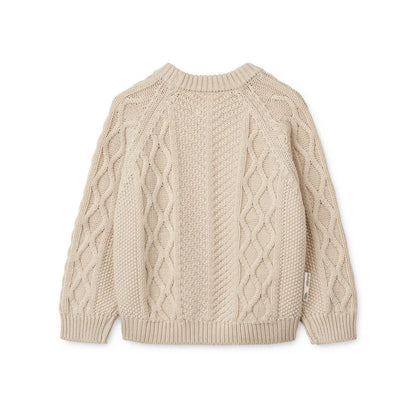 Liewood - Kinder Strickpullover Callio beige