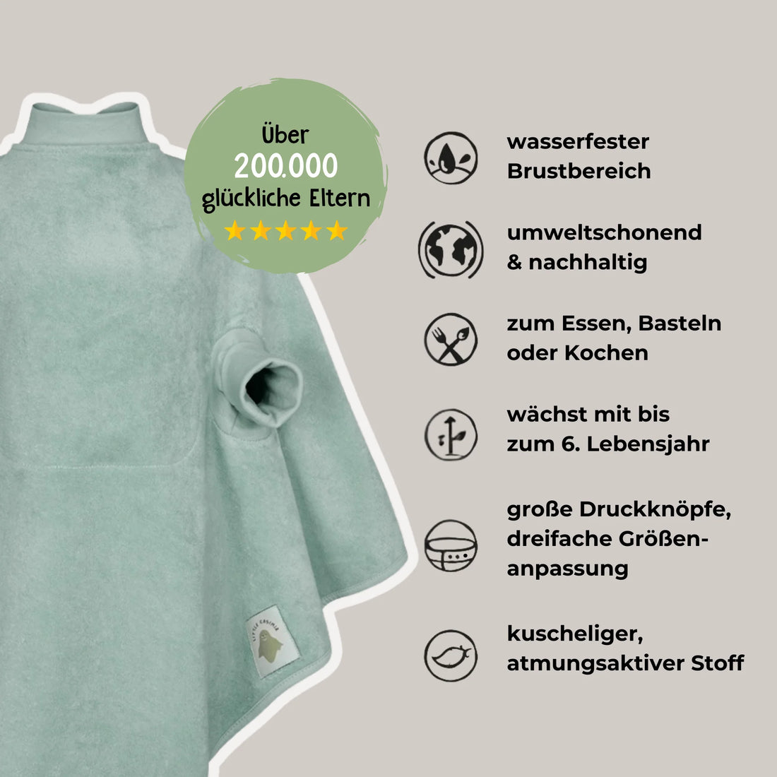 Little Casimir - Lätzchen Surf Spray