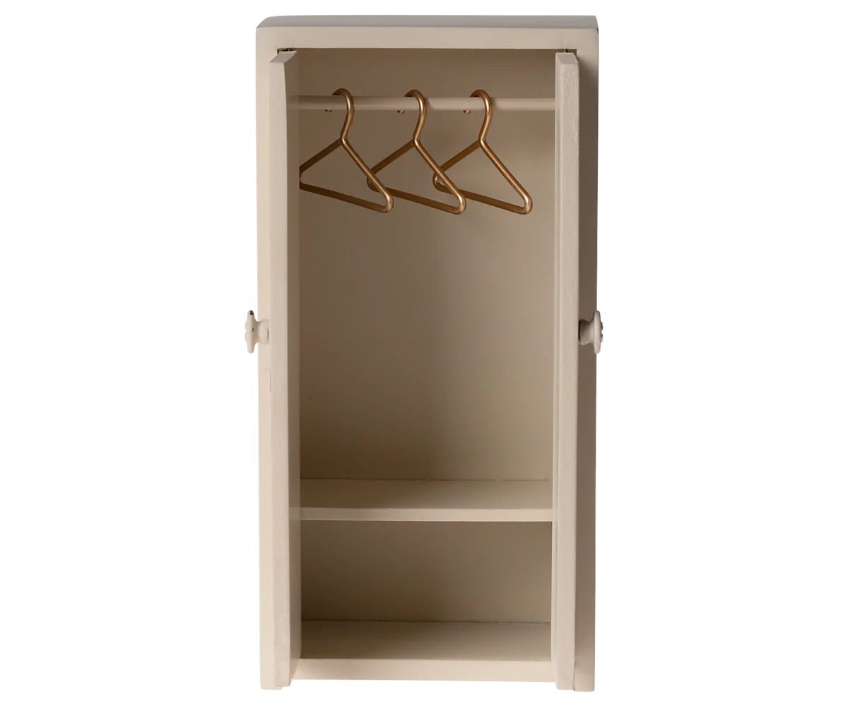 Maileg - Kleiderschrank Maus natur