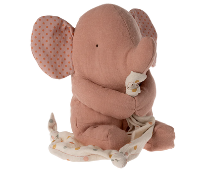 Maileg - Kuschelfreund &amp; Spieluhr Elefant rosa