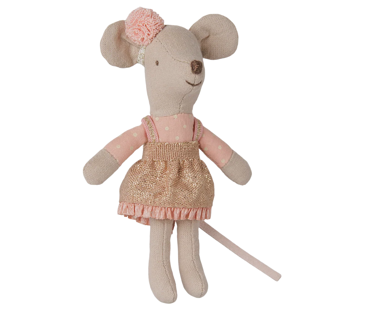 Maileg - Fahrerin-Maus, kleine Schwester