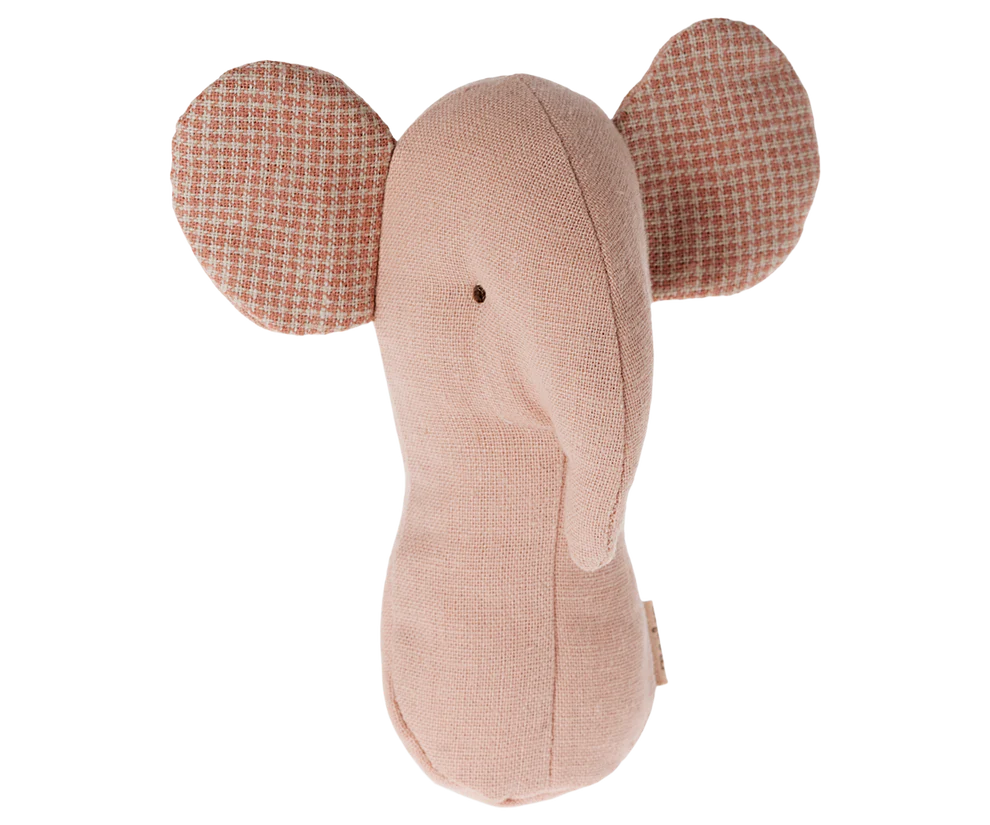 Diese Rassel hat die perfekte Form für eine kleine Hand und erzeugt ein anregendes Rasselgeräusch.
