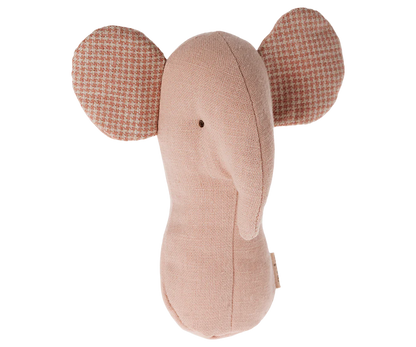 Diese Rassel hat die perfekte Form für eine kleine Hand und erzeugt ein anregendes Rasselgeräusch.
