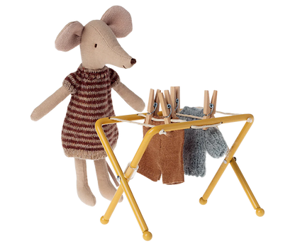 Maileg - Wäscheständer Maus