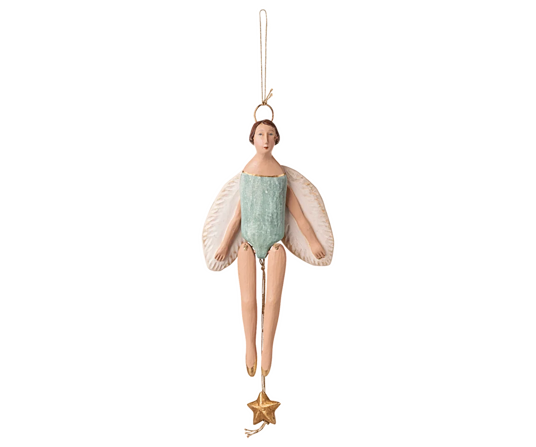 Maileg - Deko Hampelmann "Engel" klein Mint