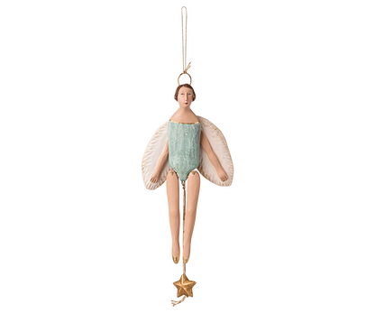 Maileg - Deko Hampelmann "Engel" klein Mint