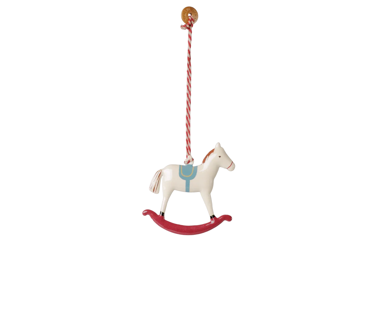 Maileg - Weihnachtsbaumschmuck "Schaukelpferd"