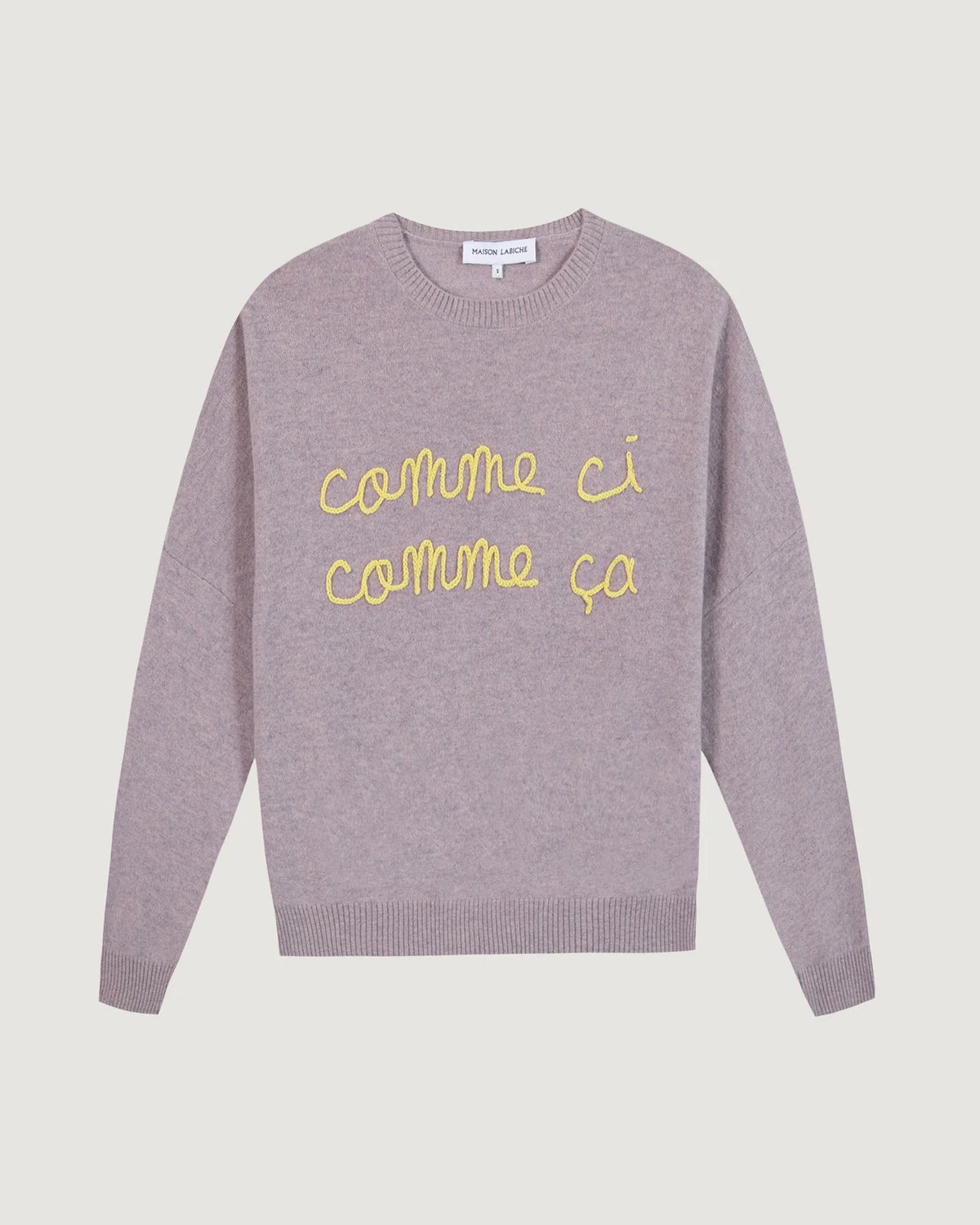 Maison Labiche Paris - Damen Cashmerepullover rosa