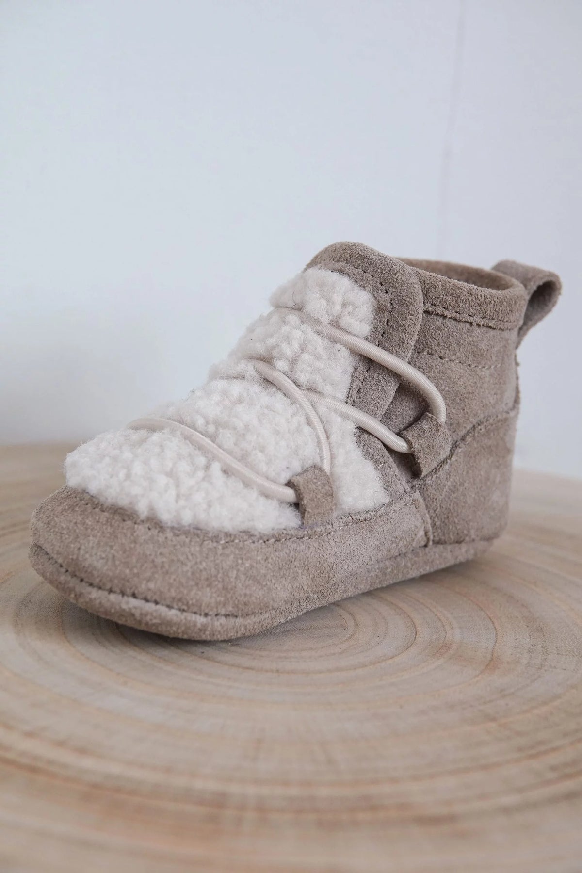 Mavies - Baby Teddystiefel Sand