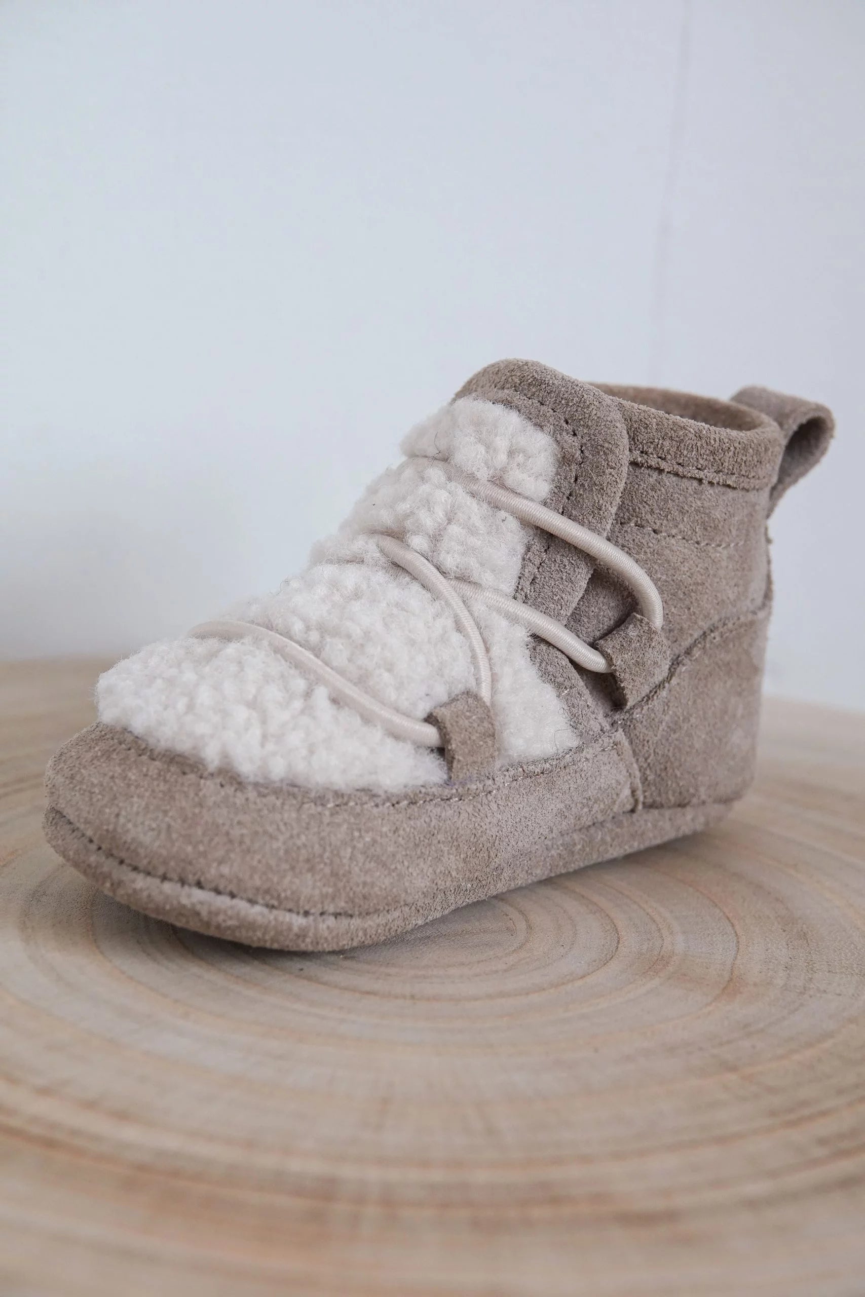 Mavies - Baby Teddystiefel Sand