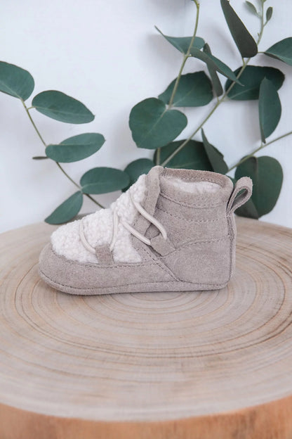 Mavies - Baby Teddystiefel Sand