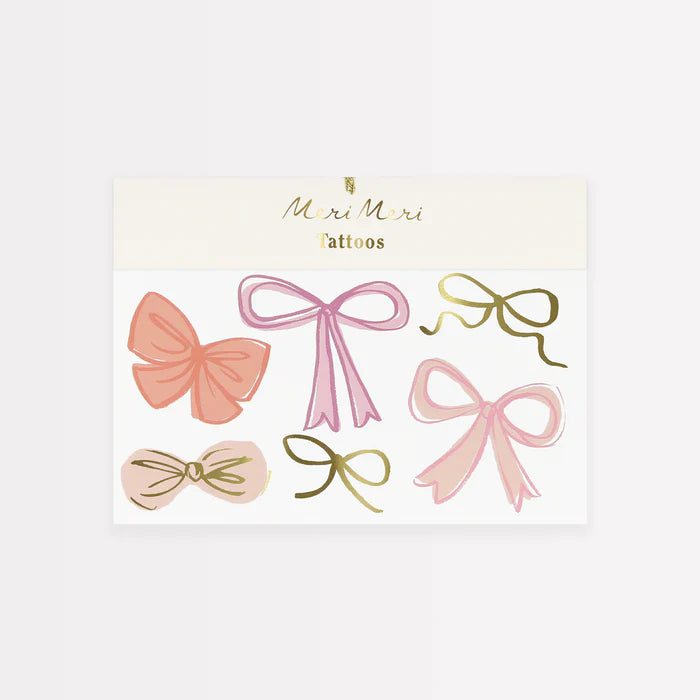 Meri Meri - Kinder Tattoos Schleifen - AURYN Shop
