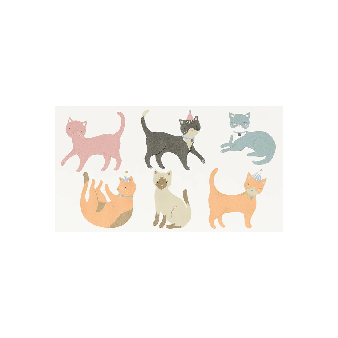 Meri Meri - Kinder Tattoos Katzen - AURYN Shop