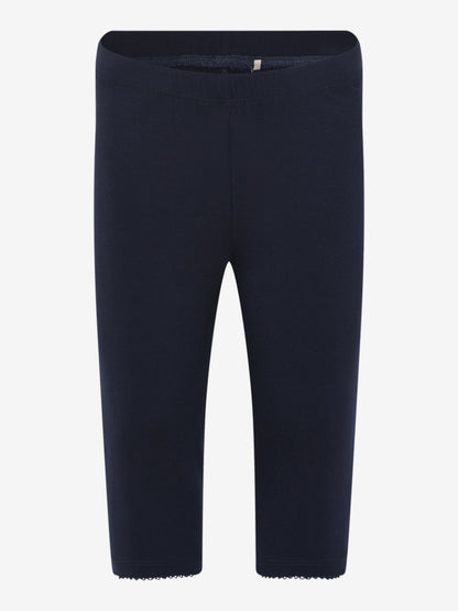 Capri-Leggings von MINYMO aus unifarbener und weicher Viskose mit Bambus