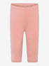 Capri-Leggings von MINYMO aus unifarbener und weicher Viskose mit Bambus. 