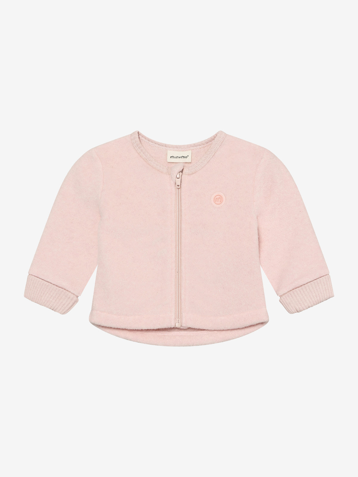 Minymo - Baby Fleecejacke rosa