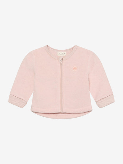 Minymo - Baby Fleecejacke rosa