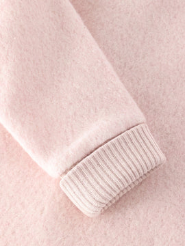 Minymo - Baby Fleecejacke rosa