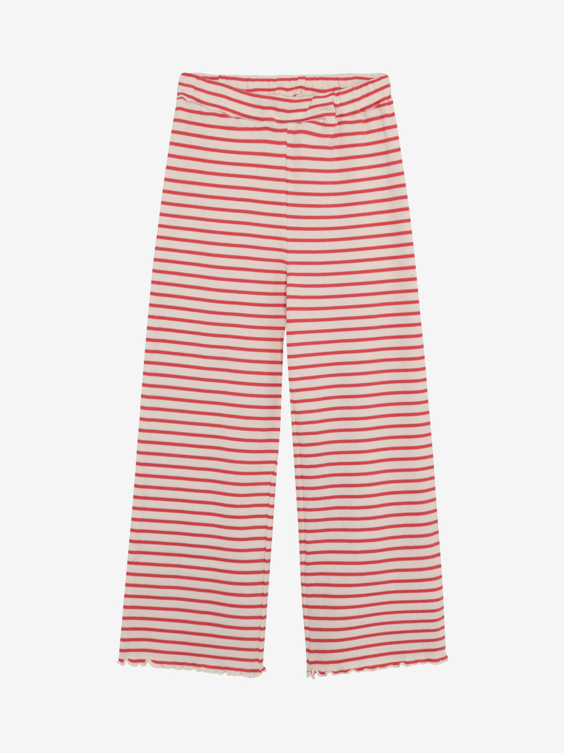 Minymo - Kinder Hose gestreift rot-weiß