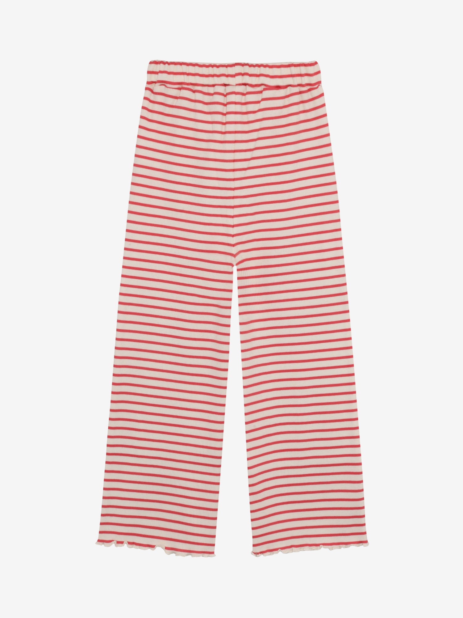 Minymo - Kinder Hose gestreift rot-weiß