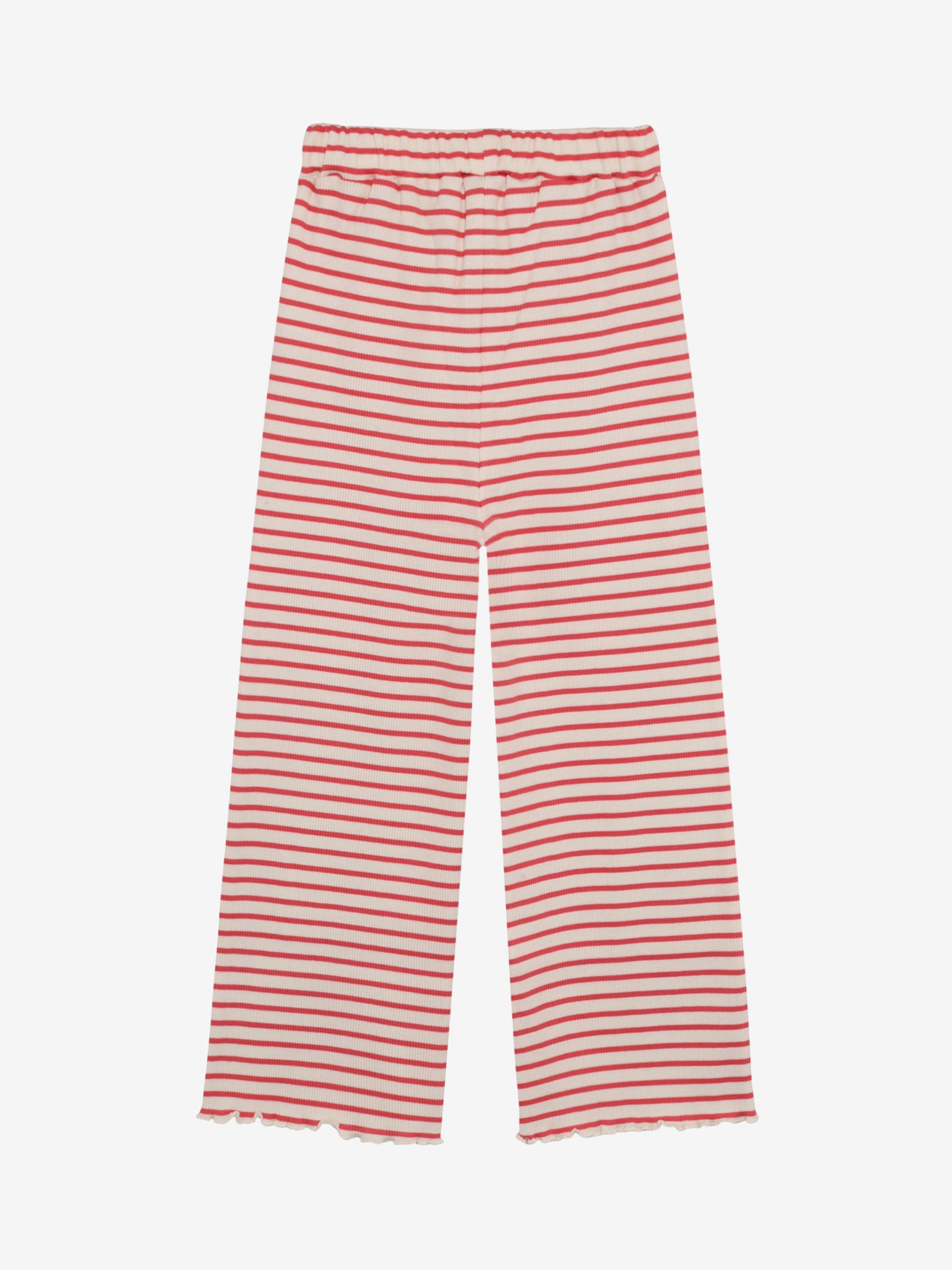 Minymo - Kinder Hose gestreift rot-weiß