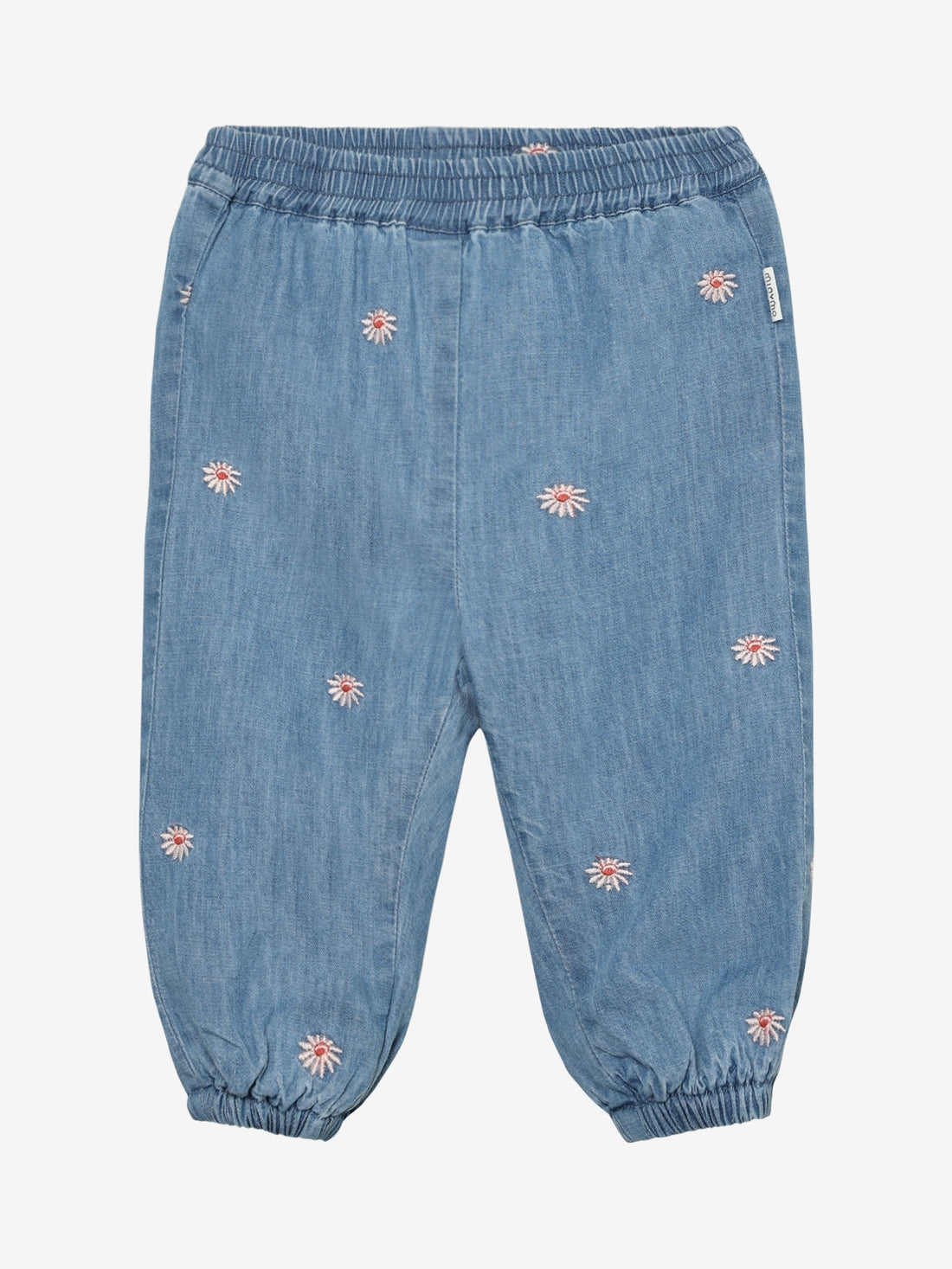 Minymo - Baby Hose mit Blumen