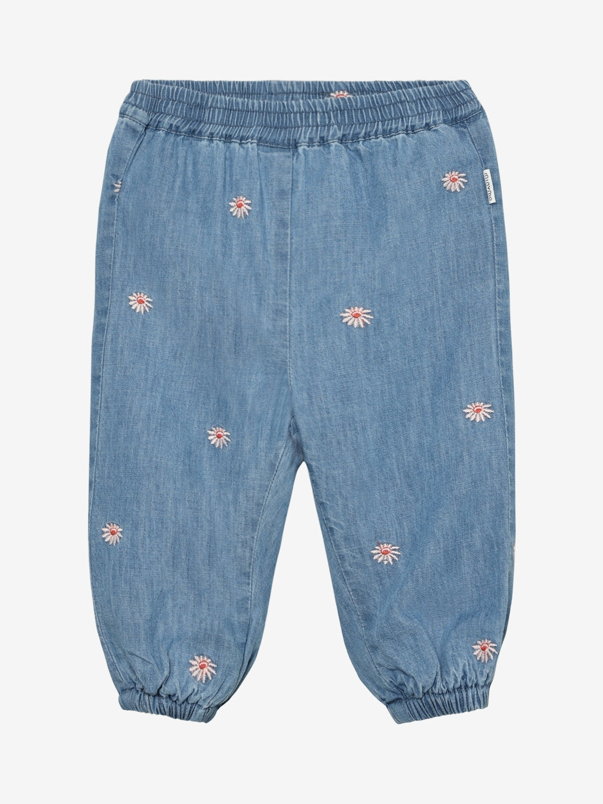 Minymo - Baby Hose mit Blumen
