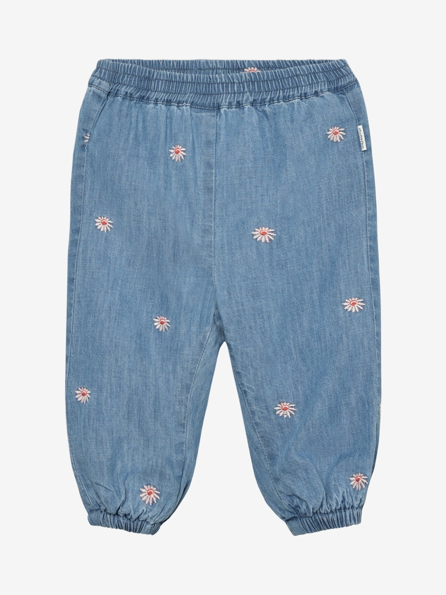 Minymo - Baby Hose mit Blumen