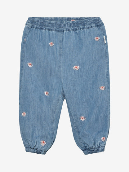 Minymo - Baby Hose mit Blumen