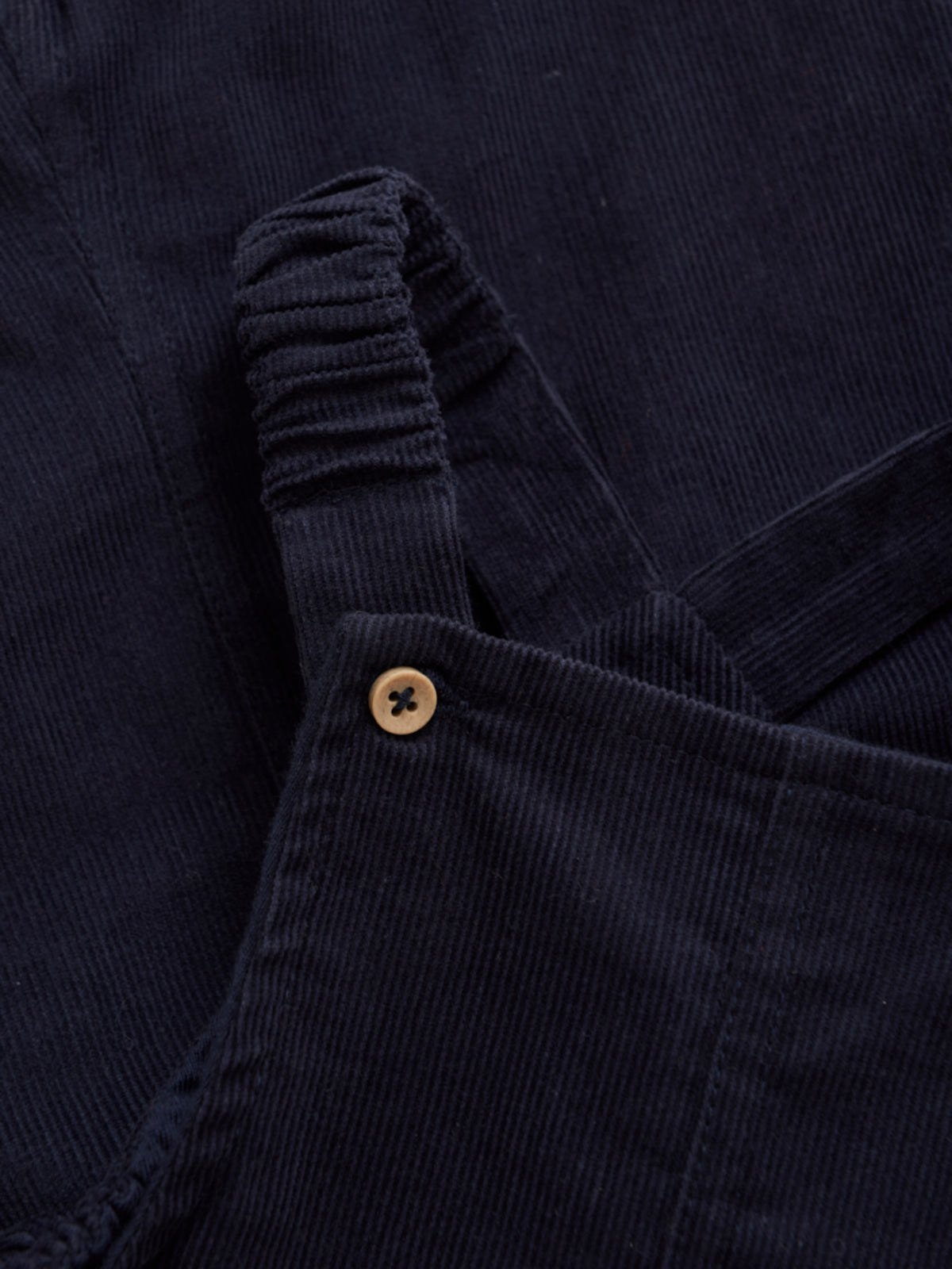 Minymo - Baby Kord Jumpsuit dunkelblau