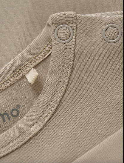 Minymo - Babybody langarm beige
