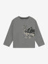 Minymo - Kinder Langarmshirt grau