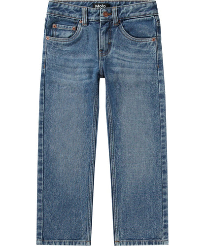 Coole Jeans aus 100% Baumwolle für Mädchen und Jungen von Molo.
