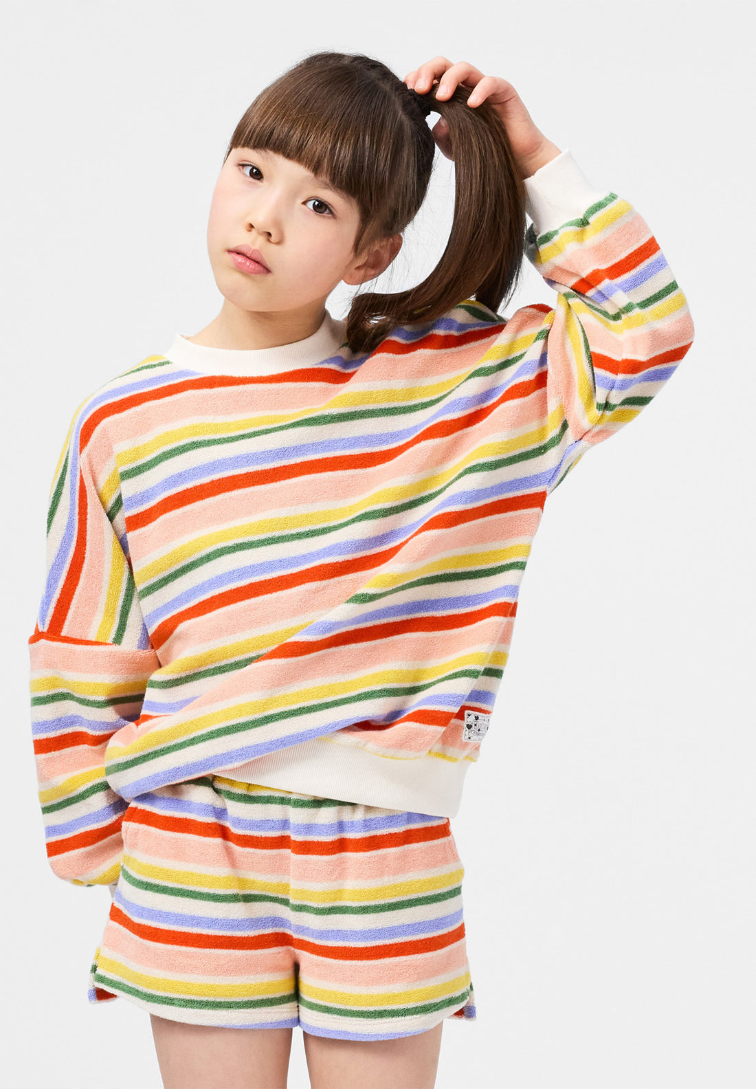 Molo - Kinder Shorts Angela "Together Stripe"