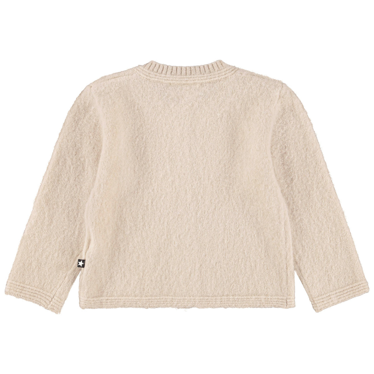 Molo - Baby Strickjacke aus Wolle beige