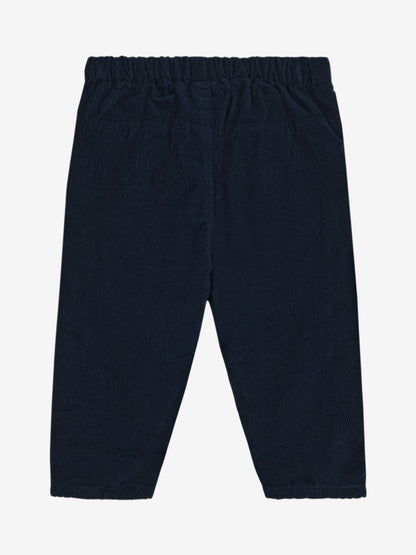 Minymo - Baby Cordhose Baumwolle (Bio) blau