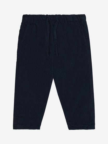 Minymo - Baby Cordhose Baumwolle (Bio) blau