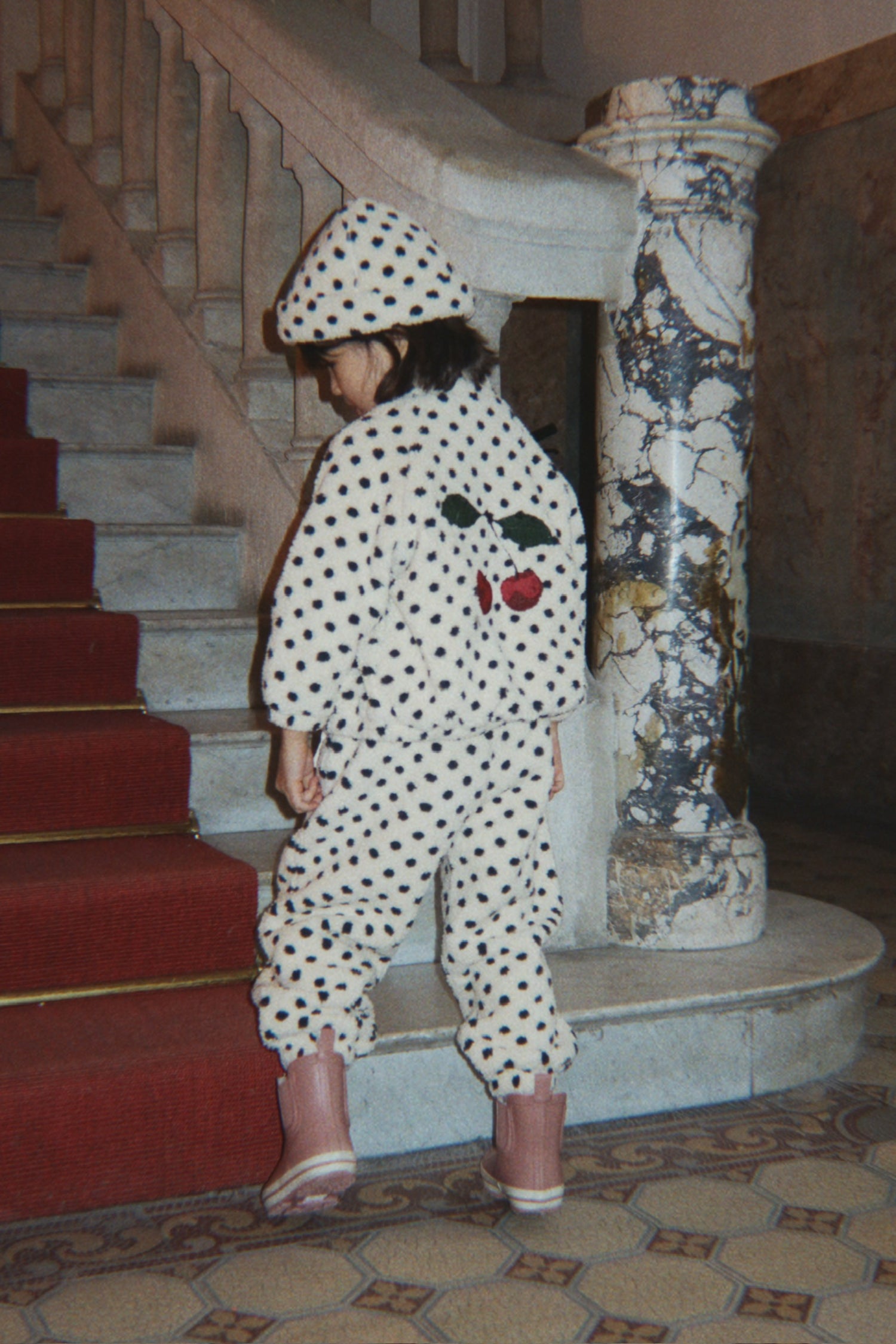 Konges Slojd - Jody Kinder Teddyjacke Punkte