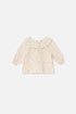 Entzückende Babybluse aus 100% Baumwolle von My Little Cozmo mit süßem Blümchen-Muster.