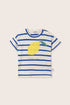 My Little Cozmo - Baby T-Shirt ARAN blau-weiß