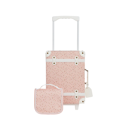 Olli Ella - Kosmetiktasche See-Ya Blümchen rosa