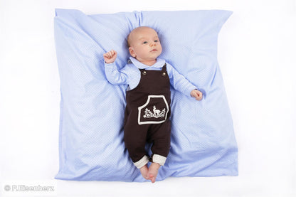 P. Eisenherz - Babystrampler mit Trachten Strickerei - AURYN Shop
