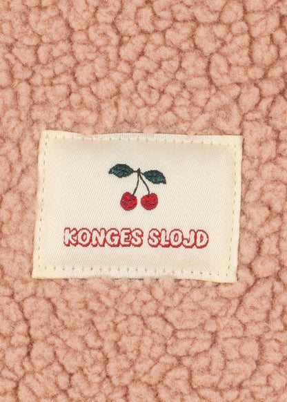 Konges Slojd - Jody Baby Teddyjacke Kirschen