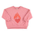 Süßes  Sweatshirt mit Druck aus Baumwolle für Mädchen  von Piupiuchick.