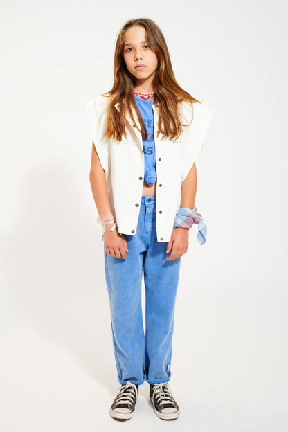 Piupiuchick - Kinder Hose Denim blau