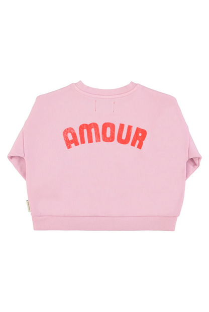Piupiuchick - Baby Langarmshirt "red heart" Baumwolle (Bio)