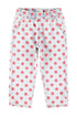 Piupiuchick - Kinder Hose denim "red dots" Baumwolle